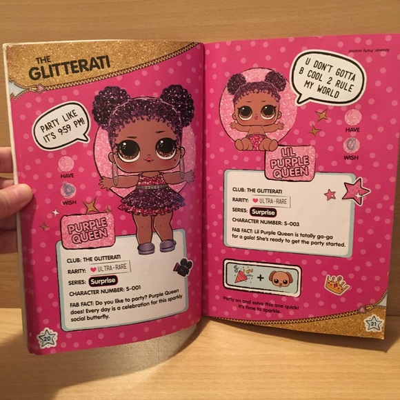 Collector’s Guide LOL Surprise Book with Family Information Checklist for Dolls - Picture 5 of 7